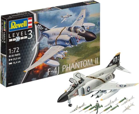 Revell of Germany 03941 F-4J Phantom Ll Building Kit, for 144 months to 960 months in Saudi Arabia