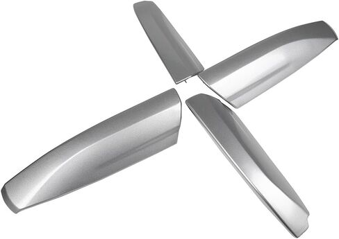 ECCPP Silver Roof Rack Side Rails End Covers Shell Cap Replacement Fit for Toyota Highlander 2008-2013,Pack of 4 in Saudi Arabia