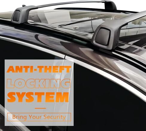 Roof Racks Aluminum Alloy ONLY Structure Cross Bars Rail Fit for Acura MDX 2022 2023 2024 Rack Crossbar in Kuwait