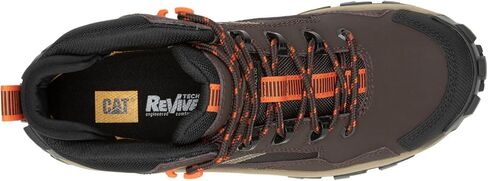 Cat Footwear P9166320110.0W Invader Mid Vent Ct - Coffee Bean 10.0W in Saudi Arabia