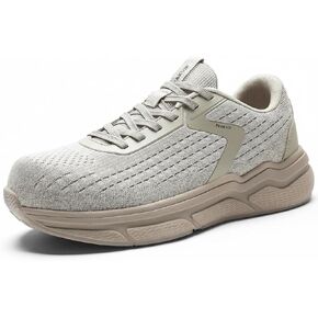 Men's Orthopedic Steel Toe Shoes | Water-Resistant & Arch Support for All-Day Standing | Wide Toe Box Safety Sneakers in Saudi Arabia