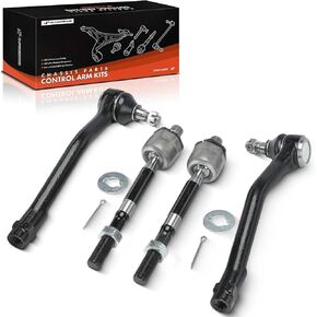 A-Premium Set of 4, Front Inner & Outer Tie Rod End Kit, Compatible with Kia Sedona 2015-2021 in Kuwait
