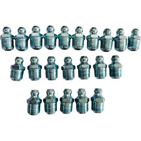 قطع غيار المحراث الخلفي JCB - حلمة الشحم المستقيمة 1/8 بوصة BSP، 22 قطعة، رقم القطعة 1450/0001 in Kuwait