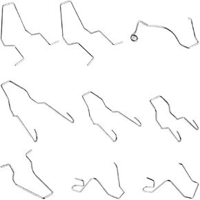 9PCS Car Headlight Retaining Clip with 9 Size,H1 H3 H4 H7 Headlight Bulb Retainer Clip for Shock Absorption,Portable Headlights Clips Spring Clamps Car Accessories for Cars,SUVs in Kuwait