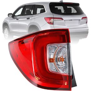 Tail Light Compatible With 2006-2008 Honda Pilot (Left Driver Side), Replace HO2800162 33551-S9V-A11 in Kuwait