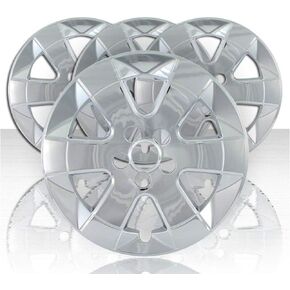Upgrade Your Auto Set of Four 15' Chrome ABS Wheel Skin Covers for Toyota Prius 2004-2009 in Kuwait