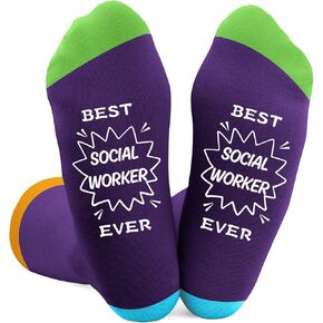 School Social Worker Gifts For Women Men, Future Licensed Social Worker Month Appreciation Thank You Gifts, Best Lsw Lcsw Coworker Msw Graduation Birthday Christmas Stocking Stuffers Gift in Saudi Arabia
