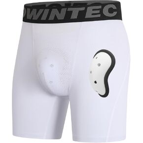 شورت شبابي مضغوط منزلق مع كوب ملابس داخلية رياضية للبيسبول وكرة القدم لاكروس والهوكي in Kuwait