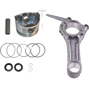 68mm Piston Ring Connecting Rod Kit with Oil Seal for GX160 5.5HP GX200 6.5HP 168F 170F Small Engine Applications Including Generators and Water Pumps(6.5HP 49MM height) in Kuwait