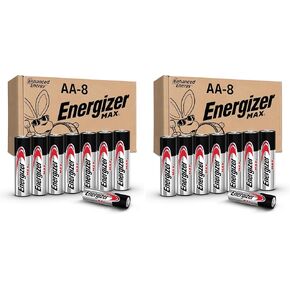 بطاريات إنرجايزر ماكس AA (8 عبوات)، بطاريات قلوية مزدوجة in Kuwait