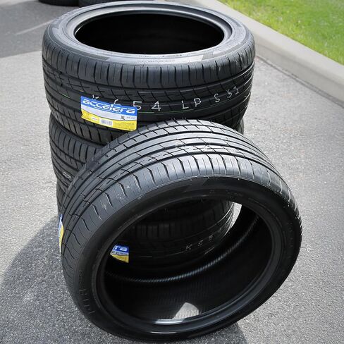 Set of 2 (TWO) Accelera Iota ST68 All-Season Truck/SUV High Performance Radial Tires-295/35R24 295/35ZR24 295/35/24 295/35-24 110W Load Range XL 4-Ply BSW Black Side Wall UTQG 400AA in Saudi Arabia