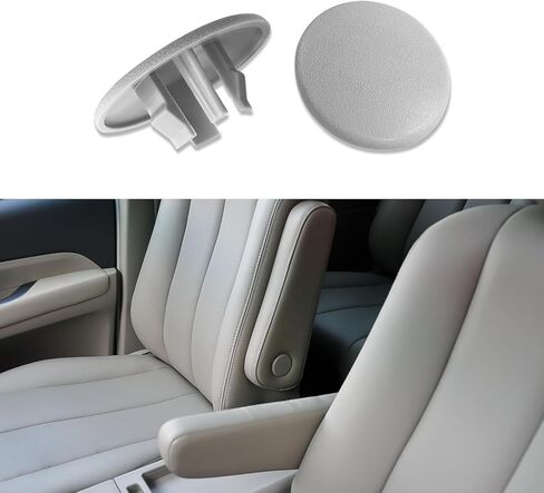 قطعتان من غطاء مسند الذراع متوافق مع أجزاء مقعد تاهو سوبربان يوكون كاديلاك إسكاليد 07-19، مقاعد السيارة الخلفية اليسرى أو اليمنى، مقبض مسند الذراع يستبدل 15279689 (أسود) in Kuwait