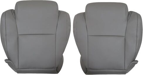 غطاء مقعد بديل من الجلد الرمادي للسائق والراكب من Priprilod متوافق مع Toyota Tundra 2007 2008 2009 2010 2011 2012 2013 in Saudi Arabia