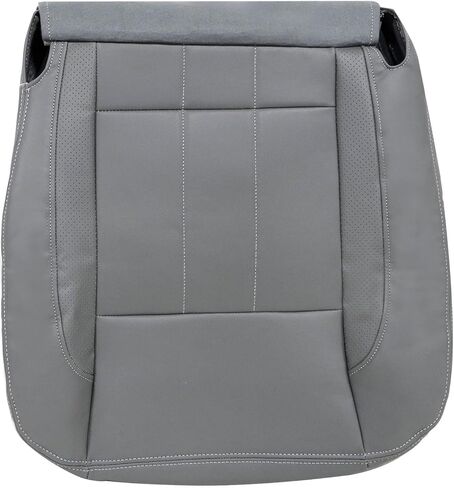 GXARTS Driver Side Bottom Replacement Leather Seat Cover Slate Gray #D5 Compatible with Dodge Ram 1500 2500 3500 4500 2006 2007 2008 2009 in Saudi Arabia