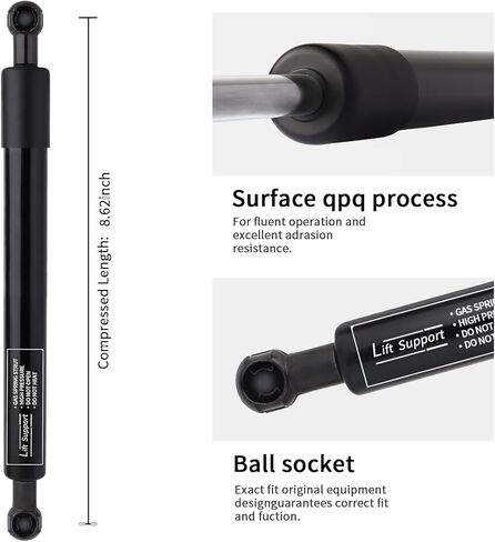 Slow-Close Tailgate Damper for Ram 1500 2009-2018 & Classic 2019-2024 | Fits 2500/3500 Heavy Duty 2010-2024 | Gas Strut Lift Support Kit in Kuwait