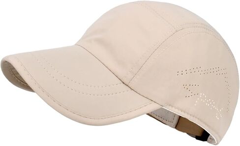 ZOORON Water-resisitant Baseball Cap Men Women, Quick Dry Running Hat, Lightweight Outdoor Plain Baseball Cap, Soft Brim in Saudi Arabia