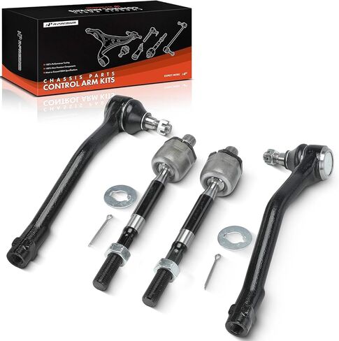 A-Premium Set of 4, Front Inner & Outer Tie Rod End Kit, Compatible with Kia Sedona 2015-2021 in Saudi Arabia