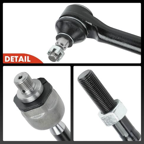 A-Premium Set of 4, Front Inner & Outer Tie Rod End Kit, Compatible with Kia Sedona 2015-2021 in Saudi Arabia