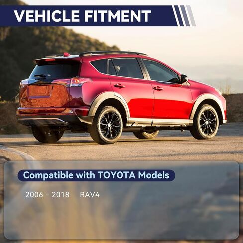 طقم تعليق أمامي 10 قطع متوافق مع 2006-2018 Toyota RAV4 2007 2008 2009 2010 2011 2012 2013 2014 2015 2016 2017، 2 أذرع تحكم سفلية 4 قضبان ربط 2 حذاء 2 استبدال قضبان التأثير in Saudi Arabia