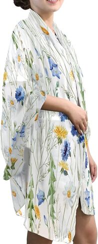 وشاح حريري طويل للسيدات، شال ساتان شيفون كبير الحجم، غطاء رأس واقي من الشمس in Kuwait