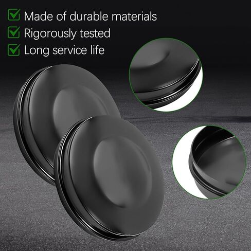 43514-28010 2Pcs Front Hub Grease Caps Fit for 1996-2023 Toyota Tacoma 4Runner Tundra Previa Sequoia FJ Cruiser for 2013-2019 Lexus GX470 GX460 GX400 Replace 43514-0K010 in Kuwait