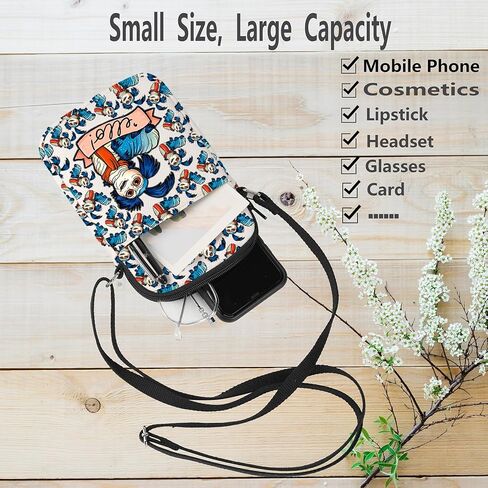 WZMPA Funny Ello Worm Crossbody Bag Magic Maze Worm Fans Gift Sarah & Jareth Shoulder Bag Whimsy Worm Merchandise in Saudi Arabia