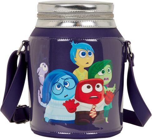 Loungefly Inside Out 2 Bottled Up Emotions Figural Crossbody Bag in Saudi Arabia