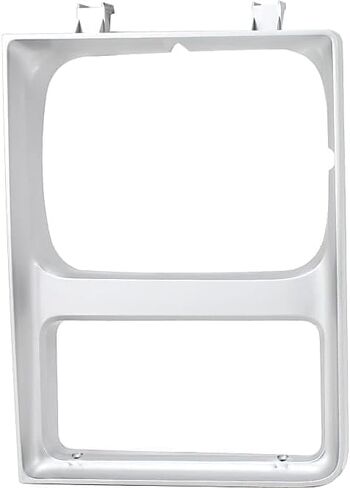 Front Headlight Bezels With Single Headlamps Compatible with Chevrolet & GMC C & K Series 1985-1987 | DIRECT REPLACEMENT | Plastic | 15598726 15598725 | GM2513182 GM2512182 in Saudi Arabia