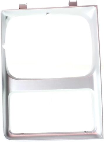 Front Headlight Bezels With Single Headlamps Compatible with Chevrolet & GMC C & K Series 1985-1987 | DIRECT REPLACEMENT | Plastic | 15598726 15598725 | GM2513182 GM2512182 in Saudi Arabia