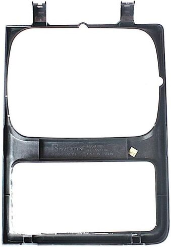 Front Headlight Bezels With Single Headlamps Compatible with Chevrolet & GMC C & K Series 1985-1987 | DIRECT REPLACEMENT | Plastic | 15598726 15598725 | GM2513182 GM2512182 in Saudi Arabia
