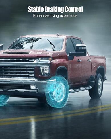 Replace 20872161 ABS Wheel Speed Sensor Front Fit for Chevrolet Silverado GMC Sierra 2500 HD 2011-2020 Silverado 3500 HD 2011 2012 2015 2016, Left and Right Front Wheels in Saudi Arabia