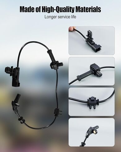Replace 20872161 ABS Wheel Speed Sensor Front Fit for Chevrolet Silverado GMC Sierra 2500 HD 2011-2020 Silverado 3500 HD 2011 2012 2015 2016, Left and Right Front Wheels in Saudi Arabia
