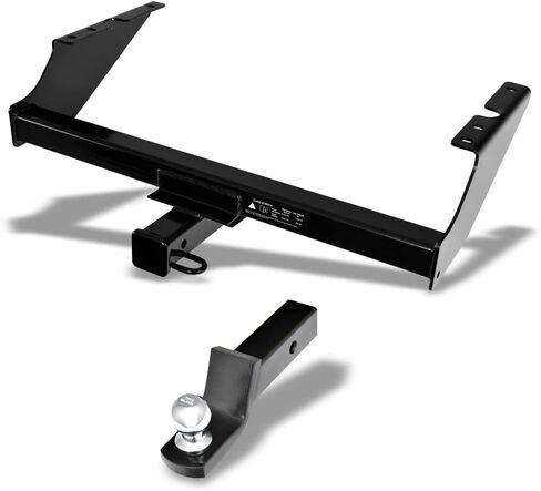 الفئة 3 III أسود 2 بوصة أنبوب استقبال مصد خلفي وصلة سحب مقطورة + كرة محملة قطرة 2 بوصة متوافقة مع 99-16 Ford F250 / F350 Superduty in Kuwait