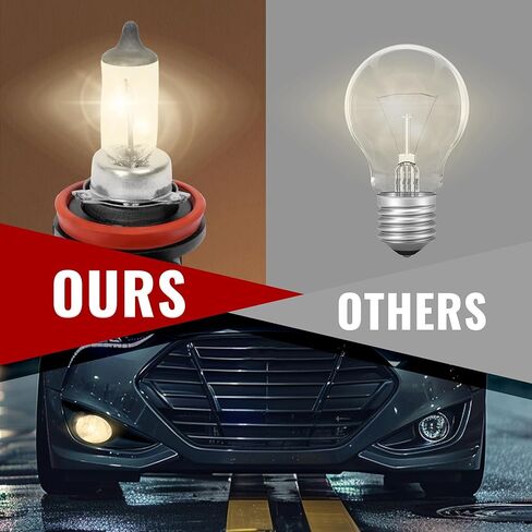 زوج من مصابيح الضباب HECASA مع إطار متوافق مع 2013-2017 Hyundai Veloster Turbo Front Bumper Clear Lens Fog Lamp أسود الحافة اليسرى واليمنى لاستبدال HY2593153 HY2592153 HY1038140 HY1039140 in Saudi Arabia
