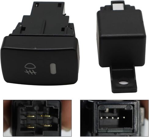 مجموعة مصابيح الضباب الأمامية متوافقة مع CRV 2012-2014 مع غطاء المصباح الجانبي للراكب والسائق وتسخير الأسلاك والتبديل 33900STKA11 33900T0AA01 in Saudi Arabia