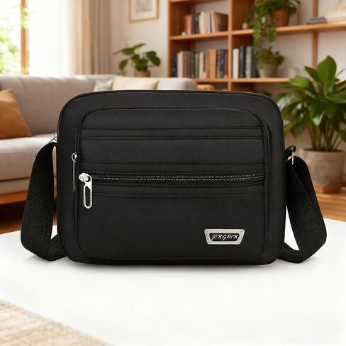 Classic Shoulder Handbags for Men Small Mens Crossbody Sling Bag Portable for Outdoor Traveling in Saudi Arabia