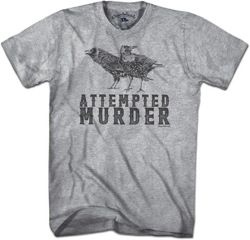 Chowdaheadz Attempted Murder Funny Pun Humor T-Shirt in Saudi Arabia
