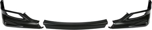 HECASA 3Pcs Front Bumper Lip Compatible with 2005-2007 Honda Odyssey Under Chin Spoiler Splitter Lip Body Kit Black Plastic in Saudi Arabia