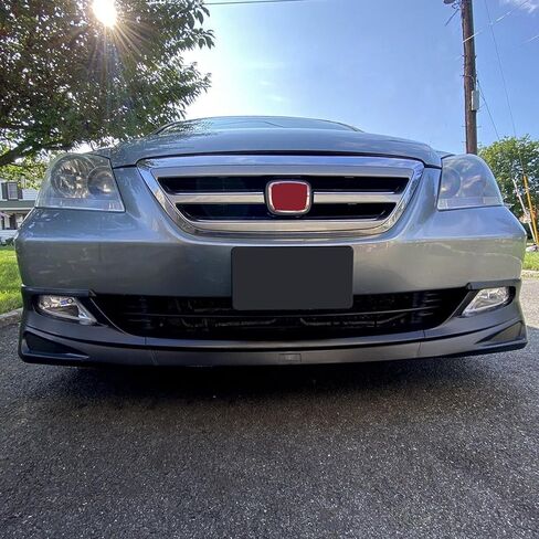 HECASA 3Pcs Front Bumper Lip Compatible with 2005-2007 Honda Odyssey Under Chin Spoiler Splitter Lip Body Kit Black Plastic in Saudi Arabia