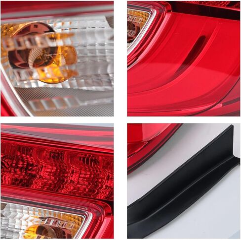 ضوء الذيل الجانبي للركاب متوافق مع هوندا أكورد 2018-2022، مصباح الفرامل الخلفي LED، استبدال الضوء الخلفي الجانب الخارجي الأيمن HO2805118 33500TVAA01 مع المصابيح والحزام in Kuwait