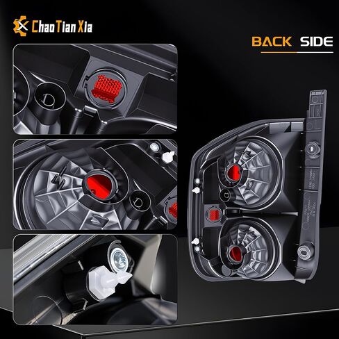 Tail Light Compatible With 2006-2008 Honda Pilot (Left Driver Side), Replace HO2800162 33551-S9V-A11 in Saudi Arabia
