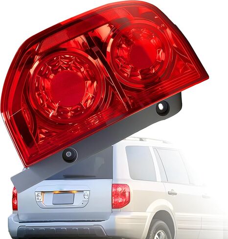 Tail Light Compatible With 2006-2008 Honda Pilot (Left Driver Side), Replace HO2800162 33551-S9V-A11 in Saudi Arabia
