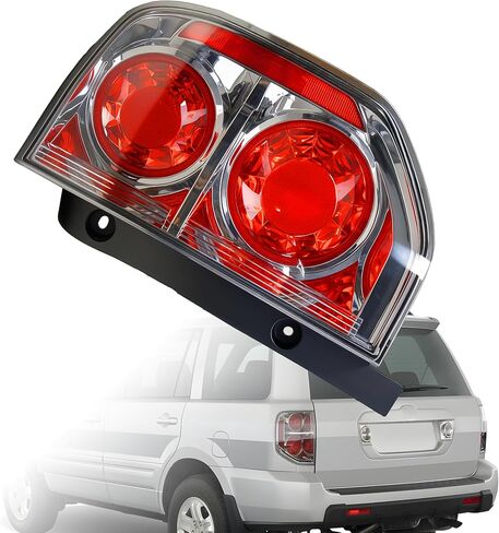 Tail Light Compatible With 2006-2008 Honda Pilot (Left Driver Side), Replace HO2800162 33551-S9V-A11 in Saudi Arabia