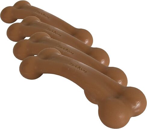 Pet Qwerks Original BarkBone - Nylon Dog Bone for Aggressive Chewers - BBQ Flavor - 6.1", Medium breed in Kuwait