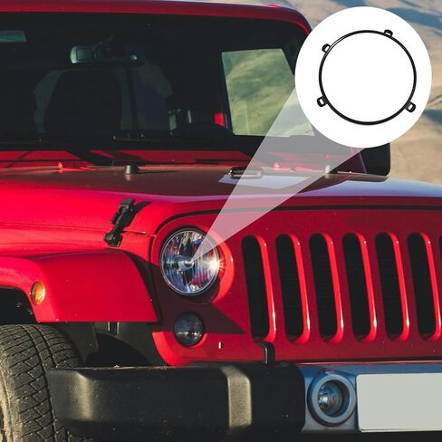 iplusmile 2pcs Headlight Mounting Bracket Vehicle Lamp Rack for Easy Installation Headlamp Retaining Design for Enhanced Safety and Visibility in Saudi Arabia