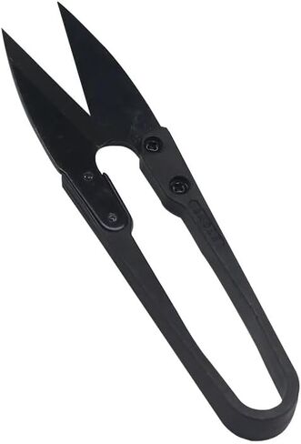 U-Shaped Spring Action Sewing Scissors, 4.1 Inch High-Carbon Steel Embroidery Snips for DIY Craft and Household Use in Saudi Arabia