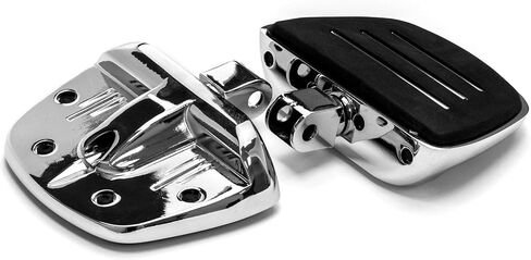 Chrome Mini Board Floorboards Footpegs for Honda Cruisers - Compatible with Honda Shadow, Fury, Magna, Sabre, Stateline, Phantom, Aero in Kuwait