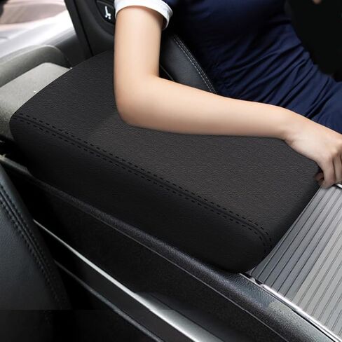 Center Console Cover for 2009-2012 Buick Lacrosse (Black),Waterproof Leather Anti-Scratch Armrest Cover for 2009 2010 2011 2012 Buick Lacrosse Accessories. in Kuwait