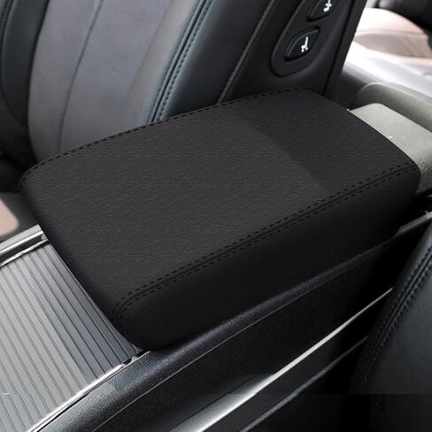 Center Console Cover for 2009-2012 Buick Lacrosse (Black),Waterproof Leather Anti-Scratch Armrest Cover for 2009 2010 2011 2012 Buick Lacrosse Accessories. in Kuwait