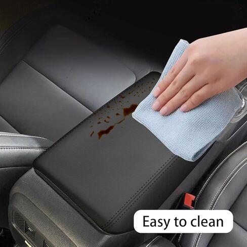 Center Console Cover for 2009-2012 Buick Lacrosse (Black),Waterproof Leather Anti-Scratch Armrest Cover for 2009 2010 2011 2012 Buick Lacrosse Accessories. in Kuwait